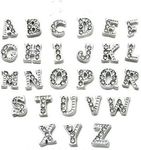 Ginooars A-Z Floating Letters Charm