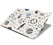 ANCIARY Laptop Skin Stickers HD Quality Sticker for Laptops Upto 15.6" Compatible with Apple/Dell/HP/Lenovo/Acer/Asus/Sony (Dustproof|Waterproof|Scratchproof|Reusable) - Space WT EDS