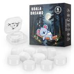 Ear Plugs for Sleep - Reusable Soft Premium Silicone Earplugs 6 Pairs for Noise Canceling, 27DB Highest SNR by Koala Dreams