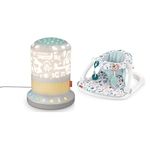 Fisher-Price Baby Sound Machine Smart Connect Deluxe Soother + Portable Baby Chair Sit-Me-Up Floor Seat