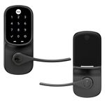 Yale Assure Lever, Keypad Lever Lock (for Doors with no deadbolt) - Keyless Entry with pin Code Unlocking and one-Touch or Auto-Locking - Black Suede