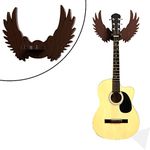 Hype String Guitar Wall Hanger || Wooden Guitar Hanger/Stand - Eagle Wings Design || For Acoustic,Electric Guitars and Ukulele ||