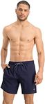 PUMA Men's Board Shorts Swim Trunks, Navy, L