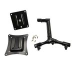 Caravan Motorhome TV Bracket with VESA Headrest Compatible with VW T4 T5 T6 & T6.1 Storage Ideas for Campervan and Motorhome Camper Car 14" to 27" TV's