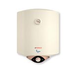 VENUS Audra 10AV 10-Litre (Ivory) Water Heater, Porcelain Enamelled Glass Lined Tank | BEE Star Rating - 5 Stars:ISI | Free Flexible Hose | Guarantee -7 Years on Inner Tank.