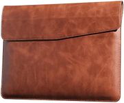 CPNVWA Leather Laptop Sleeve for 13