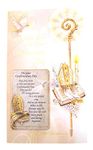 Confirmation Greeting Card with Keepsake Prayer Card, 7 1/2 Inch (Son)