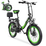 iENYRID E-bike Electric Bike for Adults,13Ah Battery 25-60Km Range,250W Motor Hidoes E Bike for Women Men 25Km/h Speed E Bike for Adults,20" Folding Electric Bike for Commuting Urban