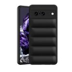 Plus Puffer Case Camera Protection Soft Back Cover for Google Pixel 8 - Black