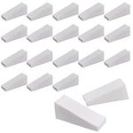 DBOO 20 pcs Nail Art Sponges Make Up Wedges Triangle Shape Cosmetic Wedges Foundation Beauty Tool