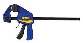 IRWIN Metal 1964718 300mm/12'' Medium-Duty Bar Clamp/Spreader (Blue)