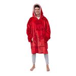 Coco Moon Liverpool FC Super Soft Poncho Hooded Blanket Fleece Changing Robe (Adult)