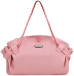 ALVABABY Large Waterproof Blanket Bag,Pink Shoulder Bags for Women, Cute Hobo Tote Handbag,Cloth Diaper Wet Bags,Multi-functional Organizer Bags, Travel Beach Yoga Gym Bag