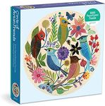 Circle of Avian Friends Round Puzzle: 1000 Pieces