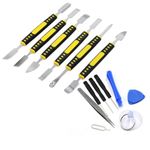 Zuobeiyi 14 Pieces Electronics Repair Tools, Pry Opening Spudger Screwdriver Set,Prying Opening Repair Tool Kit for Computer iPhone iPad iPod Mobile Phone Tablet Laptop