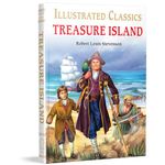 Treasure Island : llustrated Abridged Children Classic English Novel with Review Questions (Hardback): Abridged and Illustrated (Illustrated Classics)