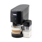 Ideal Black Capsule Coffee Machine 20 Bar Pressure for Espresso Coffee Maker | Compatible with Nespresso Pods | Perfect coffee maker for Espresso & Cappuccino