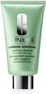 Clinique Redness Solutions Soothing Oil Free Face Cream Cleanser with Probiotic Technology | Appropriate for Skin with Rosacea