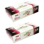 240-2400 x KORONA Golden CROWN Filter EMPTY TUBES Tips PREMIUM PINK Rolling Paper RIZLA Smoking Filling Tobacco SLIM Cigarette UK FREE P&P (240 x KORONA PINK TUBES)