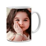 Personalised Ceramic Coffee Mugs Apna Photo Print Karvaye Morning, 325 milliliter