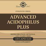 Solgar Advanced Acidophilus Plus - Maintain Healthy Bacteria Levels - Survives Stomach Acid - Microorganisms - 60 Vegetable Capsules - Pack of 2