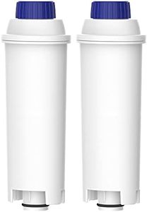 AQUACREST TÜV SÜD Certified Coffee Water Filter, Replacement for De'Longhi 5513292811, DLS C002, CFL-950, SER3017, ECAM/ETAM Series, EC680, BCO420 (Pack of 2, Packing may vary)