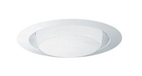 Juno Lighting 21-PW 6-Inch Drop Opal Trim (Plastic White)