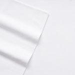 Cuddl Duds King Flannel Sheet with Deep Pockets, 4-Pieces - White