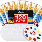 Painting Brush Palette Set, with 12