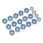 Wheel Bearing Kit,19Pcs Sealed Bearing Kit RC Car Metal Wheel Bearings for Traxxas 1/10 2wd Slash Stampede Rustler