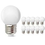 Small E26 LED Night Light Bulbs 1W 