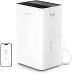 Candy 4500 Sq.Ft Dehumidifier for Basement,Max 80 Pints Dehumidifiers for Home,Cont/Sleep/Auto Mode,1.35 Gal Water Tank with Drain Hose,Portable & Wifi for Large Room,Bedroom,Bathroom,Garage,Laundry