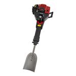52cc Garden Tree Digger, 1900w 6500r/min Tree Excavator mit Wide Shovel Pointed Pickaxe and Flat Pickaxe, Portable Excavatorfor Garden Farm and Home