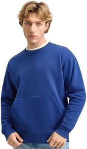 Mega Tshop Crewneck Sweatshirt with Pocket Heavyweight Fleece 12.3 oz. Cotton Blend Winter Pullover for Men Women Unisex Limoges S