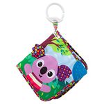 Lamaze Walla Walla the Koala Storytime, Clip on Pram and Pushchair Newborn Baby Toy, Clip and Go Toy, Sensory Toy for Babies with Colours and Sounds, Development Toy for Boys and Girls Aged 0 Months +