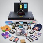 My Print | 15x15 DTF Heat Press Machine | Heavy Duty | Multi Purpose Use | DTF Printing | Sublimation Printing | Vinyl Printing | Screen Printing | Fusing Machine | For Business supply use [15x15 HEAT PRESS]