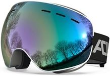 ACURE Ski Goggles, OTG Frameless Sn