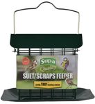 Supa Premium Suet Block/Scrap Feeder with Tray has been specifically designed for the feeding of Suet Blocks & Scraps but can also be used for Fruit, Seed Blocks etc.