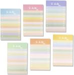 FYY 300 Sheets Sticky Notes - Super Self-Adhesive Thick Paper Note Pads in 100x150mm, Daily to Do Lists Planner Notepad Memo for School Meeting Home Reminder Supplies, Office Gifts (6 Pack)