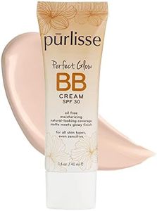 pūrlisse Perfect Glow BB Cream SPF 30: Clean & Cruelty-Free, Medium Flawless Coverage, Hydrates with Jasmine | Fair 1.4oz