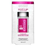 essie good to go vegan top coat, fast dry, instant shine nail polish, 13.5 ml