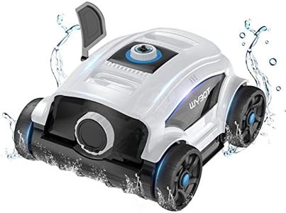 (2024 New) WYBOT Osprey 300II Cordless Robotic Pool Vacuum, 130 Mins Runtime, Pool Cleaner with 45W Powerful Suction, LED Indicator, Auto-Parking, Ideal for Above/Inground Pools up to 120m²