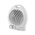 Warmlite WL44002 Thermo Fan Heater with 2 Heat Settings and Overheat Protection, 2000W, White