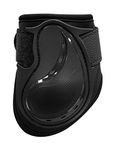 LeMieux Impact Compliant Fetlock Horse Boots - Protective Gear and Training Equipment - Equine Boots, Wraps & Accessories (Black/Large)