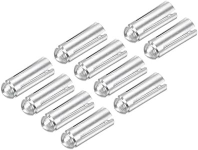 PATIKIL Dart Flight Protectors, Aluminum Alloy Dart Accessories Wing Savers for Steel & Plastic Flights - 9 Pack (Silver Tone)