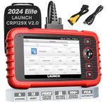 LAUNCH CRP129X OBD2 Scanner, LAUNCH Scan Tool 2022 Elite, Car Scanner for Engine at ABS SRS with Oil/EPB/SAS/TPMS/Throttle Body Reset, Automotive Code Readers with TPMS Gift, Lifetime Free Update