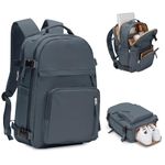 Women Travel Backpack Underseat Carry on Backpack Small Personal Item Backpack for Airplanes Lightweight Casual Backpack D4-Sapphire blue