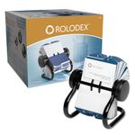 Rolodex Rotary Business card File Black Small