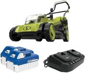 Sun Joe Cordless Electric Push Lawn