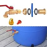 Brass Spigot Rain Barrel Faucet Kit
